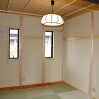 リビングの施工事例