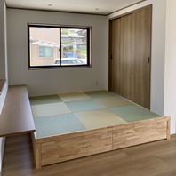 リビングの施工事例